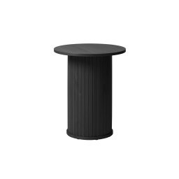 Furniria Dizajnový odkladací stolík Vasiliy 50 cm čierny dub