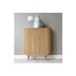Furniria Dizajnová skrinka Wally 125 cm prírodný dub