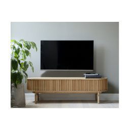 Furniria Dizajnový TV stolík Wally 160 cm prírodný dub