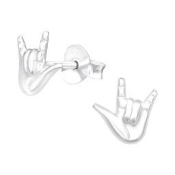 Olivie Strieborné náušnice ROCKER 7560