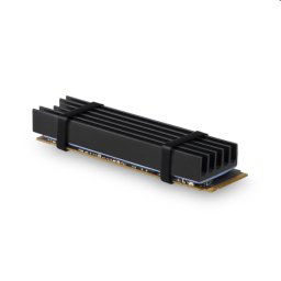 AXAGON CLR-M2L10, hliníkový pasívny chladič pre M.2 2280 SSD, výška 10 mm CLR-M2L10
