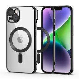 Tech-Protect MagShine, iPhone 14, čierny