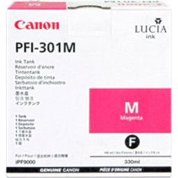 Kazeta CANON PFI-301M magenta iPF 8000/8000s/8100/9000/9000s/9100 (330ml)