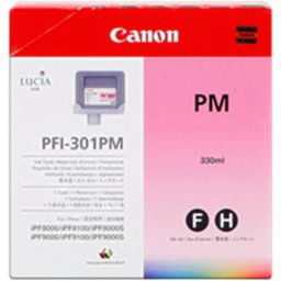 Kazeta CANON PFI-301PM photo magenta iPF 8000/8000s/8100/9000/9000s/9100 (330ml)