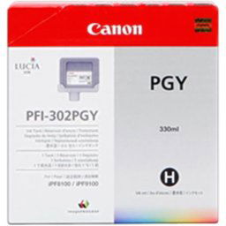 Kazeta CANON PFI-302PGY photo grey iPF 8100/9100 (330ml)