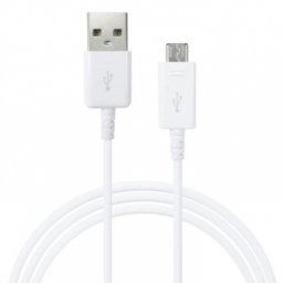 Samsung EP-DG925UWE kábel Micro USB 1m, biely