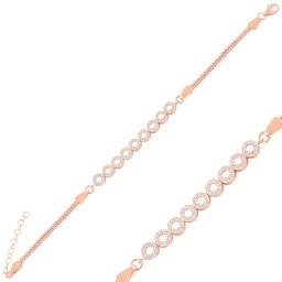 Olivie Strieborný náramok ROSE 4811