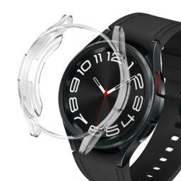 Tech-Protect Defense puzdro na Samsung Galaxy Watch 6 Classic 47mm, priesvitné
