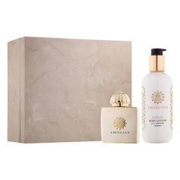 Amouage Gold Pour Femme SET: Parfumovaná voda 100ml + Telové mlieko 300ml