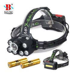 BAILONG čelovka 7X LED UV CREE XM-L3-U3 T78