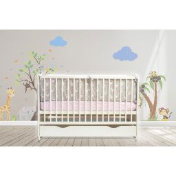 Mama Kiddies Sofie Dreams 5-dielna detsk posten bielize s 360 rotom Dancing Bunny v sivej farbe