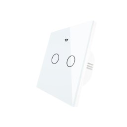 Smart vypínač osvetlenia MOES Light Button Switch WS-EU2 WiFi Tuya