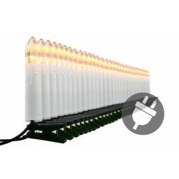 Vianočné sviečky s 30 LED diódami