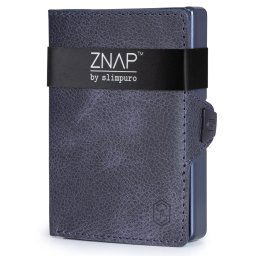 Slimpuro ZNAP Slim Wallet, 12 kariet, priehradka na mince, 8,9 x 1,8 x 6,3 cm (Š x V x H), ochrana RFID