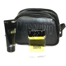Moschino Forever, Edt 100ml + 100ml sprchový gel + kosmetická taška