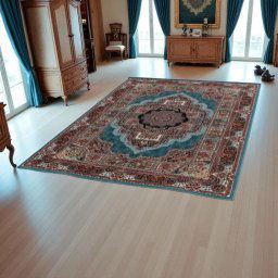 Perzsa sznyeg trkiz TABRIZ 140x200 minsgi sznyeg a nappaliba vagy hlszobba