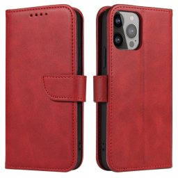 MG Magnet knižkové puzdro na iPhone 15 Pro Max, červené