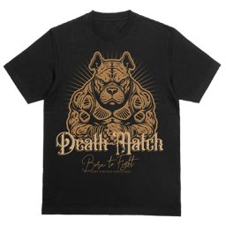 Tričko APBT United - Death Match (2021)