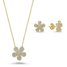 Olivie Sada šperkov KVIETOK GOLD 7812