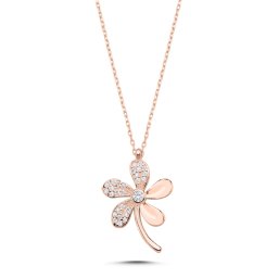 Olivie Strieborný náhrdelník DAISY ROSE 7817