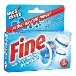 Well Done Fine tablety na čistenie práčky 80g