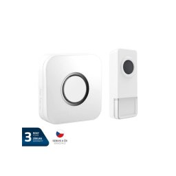 Zvonček bezdrôtový GETI GWD307W na batérie