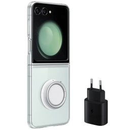 Samsung Starter Pack pre Galaxy Z Flip5 Transparent EF-XF73KKTEGWW