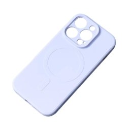 MG Silicone Magsafe kryt na iPhone 13 Pro Max, svetlomodrý