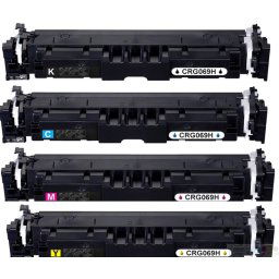 Tonery Canon CRG-069H Multipack CMYK - štvorbalenie alternatívnych tonerov bez čipu