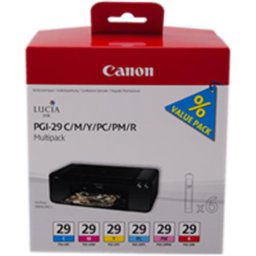 Kazeta CANON PGI-29 C/M/Y/PC/PM/R PACK PIXMA Pro 1