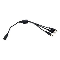 Kábel pre LED pásik rozbočovacie - 3x vidlica, zásuvka
