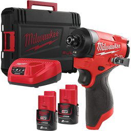 Aku subkompaktný 1/4" Hex rázový skrutkovač M12FID2-202X Milwaukee
