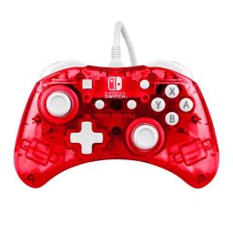 Káblový ovládač PDP Rock Candy Mini pre Nintendo Switch, Stormin Cherry 500-181-EU-RD
