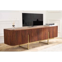 LuxD Dizajnový TV stolík Daichi 160 cm mango