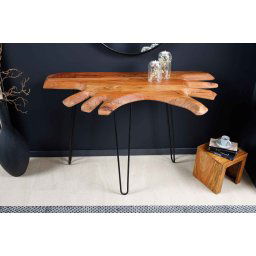 LuxD Dizajnová konzola Jax 104 cm akácia