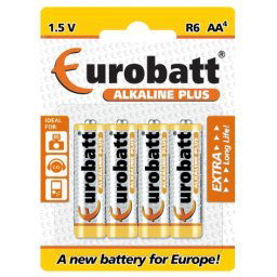 Batéria LR6 Alkaline Plus AA 4 ks