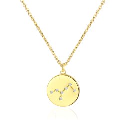 Olivie Strieborný náhrdelník PANNA GOLD 8018