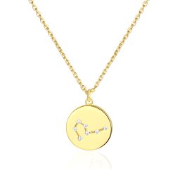 Olivie Strieborný náhrdelník RYBY GOLD 8024