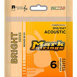 Struny na akustickú gitaru Bright BZ 010-047 Extra light Markbass