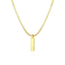 Olivie Strieborný náhrdelník 50+5cm BOX GOLD 8071