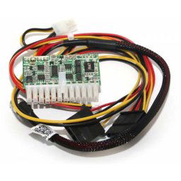 Eurocase menič napätia DCDC (in 12Vout ATX) 150W pico PSU - mini, 24pin, 4pin, molex, 2xSATA DC12VDC-ATX-PICO-150W
