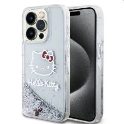 Zadný krytHello Kitty Liquid Glitter Electroplating Head Logo pre Apple iPhone 13 Pro, transparentná 57983116905