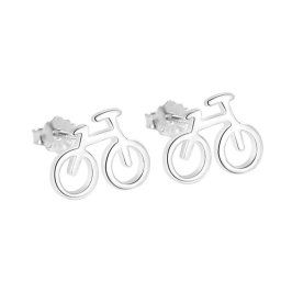 Olivie Strieborné náušnice BICYKEL 8165