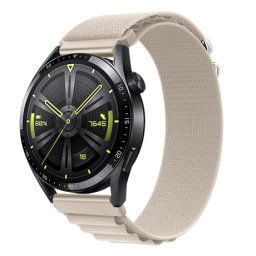 BStrap Nylon Loop remienok na Huawei Watch GT 42mm, starlight (SSG037C0402)
