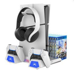 iPega PlayStation 5 SlimPS5 Pro, Dualsense, Pulse 3D dock w cooling PG-P5S023