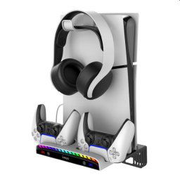 iPega PlayStation 5 SlimPS5 Pro, Dualsense, Pulse 3D wall mounted dock PG-P5S011