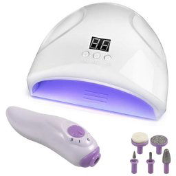 Sada na nechty UV lampa s brúskou 12 W