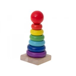 Dreven farebn pyramda
