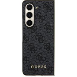 Guess 4G Charms Zadný Kryt pre Samsung Galaxy Z Fold5 Grey GUHCZFD5GF4GGR