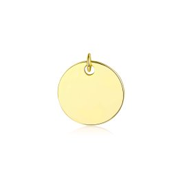 Olivie Strieborný prívesok KRUH GOLD 8081